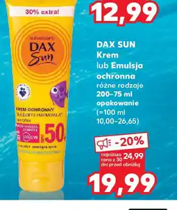 Kaufland Dax Sun Krem lub Emulsja ochronna oferta