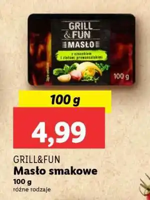 Lidl GRILL&FUN Maślo smakowe oferta