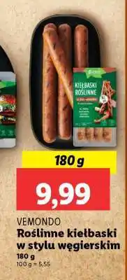 Lidl Vemondo Roślinne kiełbaski w stylu węgierskim oferta