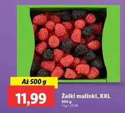 Lidl Želki malinki, XXL oferta