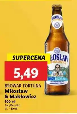 Lidl BROWAR FORTUNA Miłosław & Makłowicz oferta