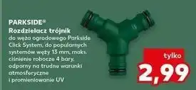 Kaufland Rozdzielacz trójnik Parkside oferta