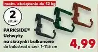 Kaufland Uchwyty do skrzynek Parkside oferta