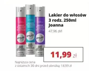 Torimpex Lakier do włosów Joanna oferta