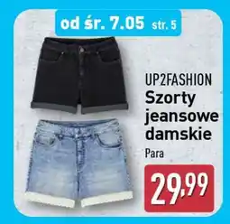 ALDI UP2FASHION Szorty jeansowe damskie oferta