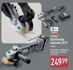 ALDI FERREX Szlifierka kątowa 20 V oferta