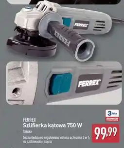 ALDI FERREX Szlifierka kątowa 750 W oferta