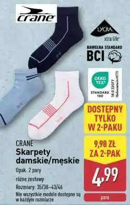 ALDI CRANE Skarpety damskie/męskie oferta