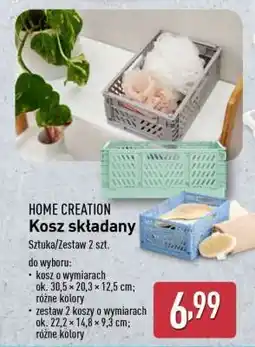ALDI HOME CREATION Kosz składany oferta