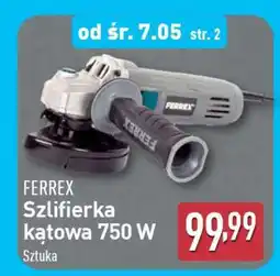 ALDI FERREX Szlifierka kątowa 750 W oferta
