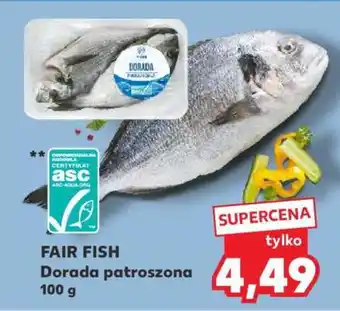 Kaufland FAIR FISH Dorada patroszona 100 g oferta