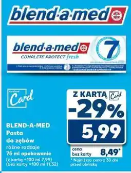 Kaufland BLEND-A-MED Pasta do zębów oferta
