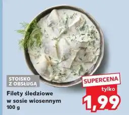 Kaufland Filety śledziowe w sosie wiosennym 100 g oferta