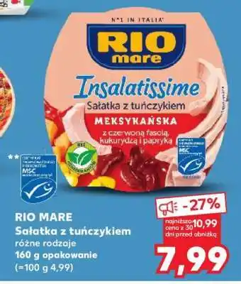 Kaufland RIO MARE Sałatka z tuńczykiem oferta