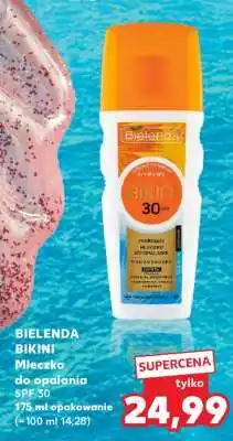 Kaufland BIELENDA BIKINI Mleczko do opalania SPF 30 oferta