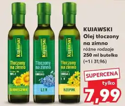 Kaufland KUJAWSKI Olej tłoczony na zimno oferta