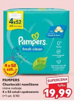 Kaufland PAMPERS Chusteczki nawilżane oferta