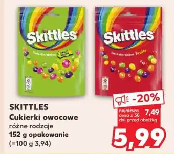 Kaufland SKITTLES Cukierki owocowe oferta