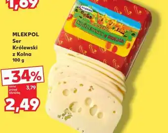 Kaufland MLEKPOL Ser Królewski z Kolna 100 g oferta