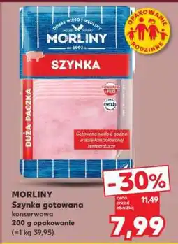 Kaufland MORLINY Szynka gotowana konserwowa oferta