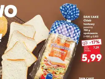 Kaufland DAN CAKE Chleb tostowy pszenny oferta