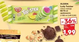 Kaufland ALGIDA Lody Twister oferta
