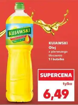 Kaufland KUJAWSKI Olej z pierwszego tłoczenia 1 l butelka oferta