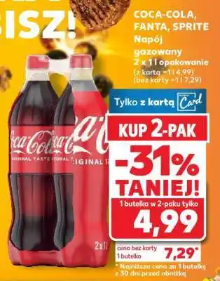 Kaufland COCA-COLA, FANTA, SPRITE Napój gazowany oferta