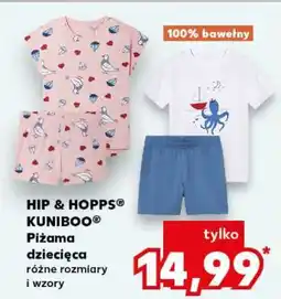 Kaufland HIP & HOPPS KUNIBOO Piżama dziecięca oferta