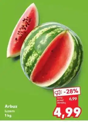 Kaufland Arbuz, luzem 1 kg oferta
