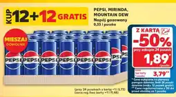 Kaufland Pepsi • Mirinda • Mountain Dew oferta
