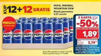 Kaufland Pepsi • Mirinda • Mountain Dew oferta