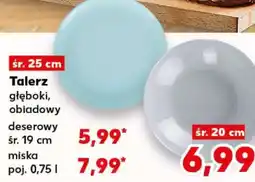 Kaufland Talerz głęboki, obiadowy oferta