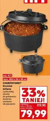 Kaufland COUNTRYSIDE Kociołek żeliwny oferta