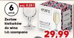 Kaufland Zestaw kieliszków do wina lub szampana oferta