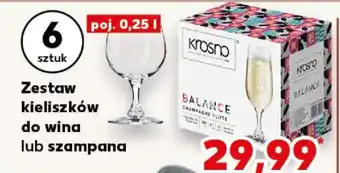 Kaufland Zestaw kieliszków do wina lub szampana oferta