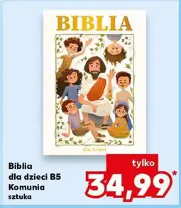 Kaufland Biblia dla dzieci B5 Komunia oferta