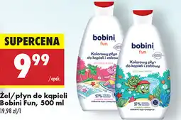 Biedronka Żel / płyn do kąpieli Bobini Fun oferta