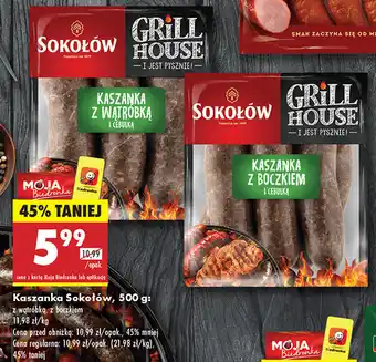 Biedronka Kaszanka Sokołów 500g oferta
