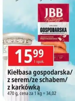 E.Leclerc Kiełbasa ze schabem Jbb Bałdyga oferta