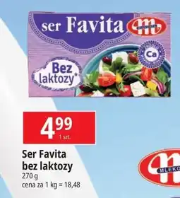 E.Leclerc Ser sałatkowo-kanapkowy bez laktozy Mlekovita Favita oferta