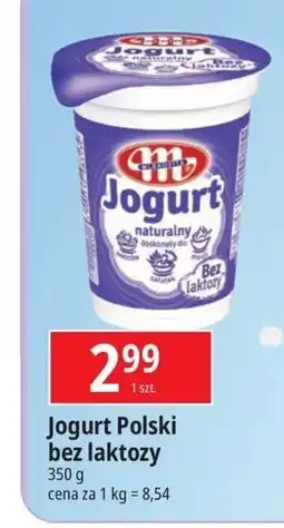 E.Leclerc Jogurt naturalny bez laktozy Mlekovita Polski oferta