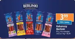 E.Leclerc Kabanosy drobiowe Morliny Berlinki Kids oferta