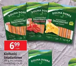 E.Leclerc Kiełbaski śniadaniowe z suszonymi pomidorami Dolina Dobra oferta