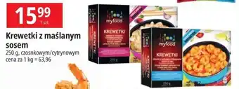 E.Leclerc Krewetki z masłem cytrynowym chili Myfood oferta