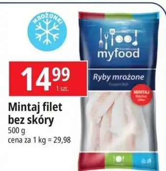 E.Leclerc Mintaj - filet bez skóry Myfood oferta