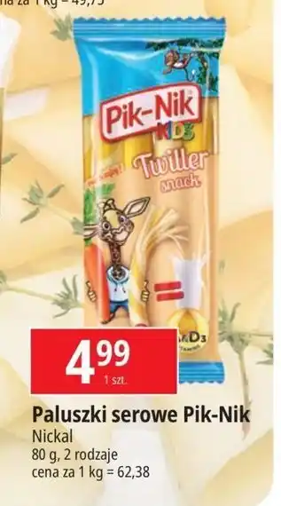 E.Leclerc Paluszki serowe twiller Pik-Nik Kids oferta