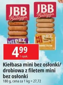 E.Leclerc Kiełbaski drobiowe z filetem mini bez osłonki Jbb Bałdyga oferta