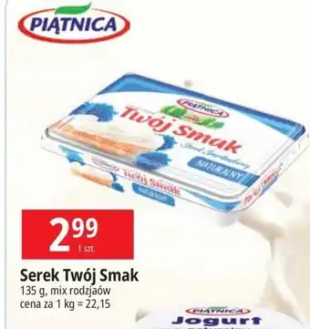 E.Leclerc Serek śmietankowy naturalny Piątnica Twój Smak oferta