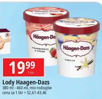 E.Leclerc Lody strawberries & cream Haagen-Dazs oferta